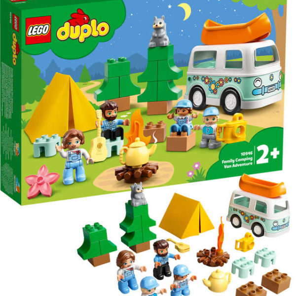 LEGO DUPLO Rodinný karavan 10946 STAVEBNICE