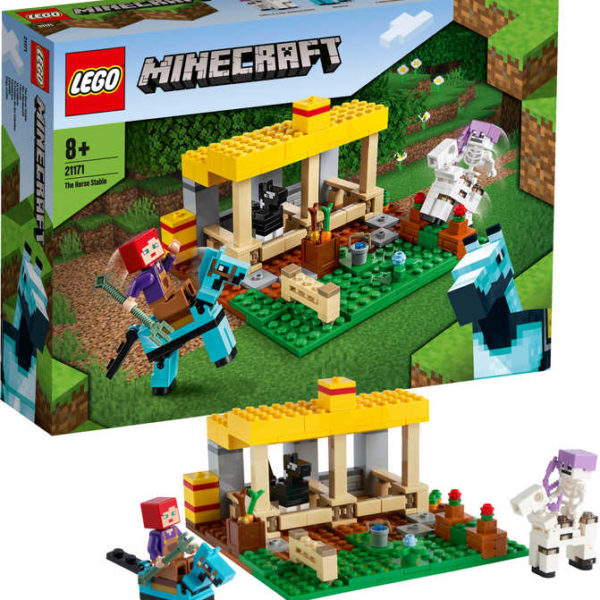 LEGO MINECRAFT Koňská stáj 21171 STAVEBNICE