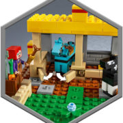 LEGO MINECRAFT Koňská stáj 21171 STAVEBNICE