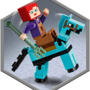LEGO MINECRAFT Koňská stáj 21171 STAVEBNICE
