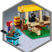 LEGO MINECRAFT Koňská stáj 21171 STAVEBNICE