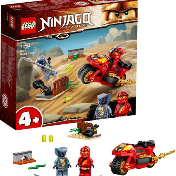 LEGO NINJAGO Kaiova motorka s čepelemi 71734 STAVEBNICE