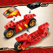LEGO NINJAGO Kaiova motorka s čepelemi 71734 STAVEBNICE