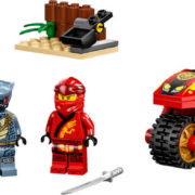 LEGO NINJAGO Kaiova motorka s čepelemi 71734 STAVEBNICE
