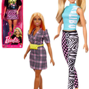 MATTEL BRB Panenka Barbie Fashionistas modelka 6 druhů v krabičce