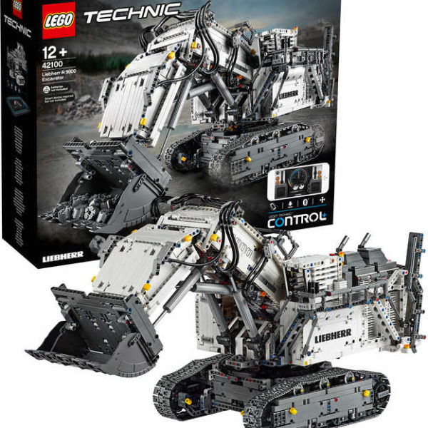 LEGO TECHNIC Bagr Liebherr R 9800 42100 STAVEBNICE