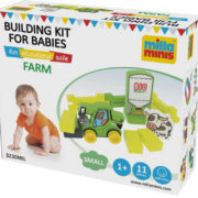 MILLAMINIS Farma malá baby soft stavebnice pěnová 11 dílků