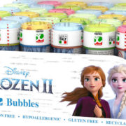 Bublifuk Frozen 2 (Ledové království) 60ml dětský bublifukovač s hrou ve víčku