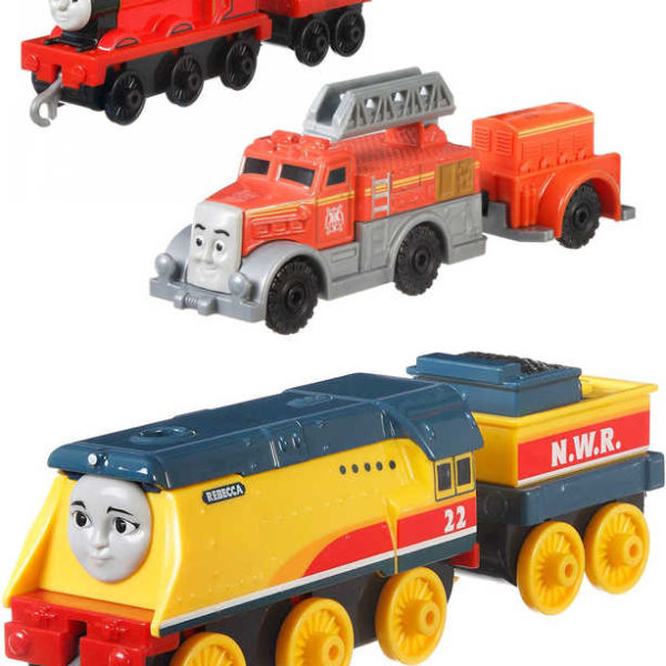 FISHER PRICE Mašinka Tomáš velká kovová tahací vláček 4 druhy