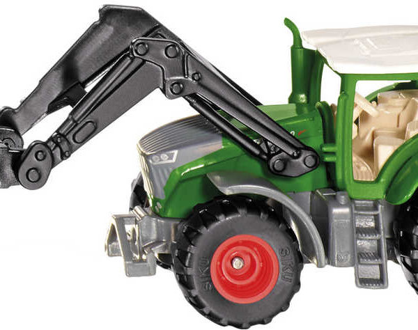 SIKU Blister traktor Fendt Vario 1050 s uchopovačem balíků model kov 1539