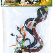 Hadi cizokrajní set 6ks mix druhů zvířátko v sáčku plast
