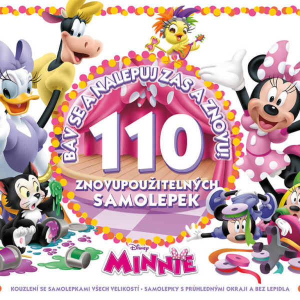 JIRI MODELS Album samolepky Disney Minnie Bav se a nalepuj zas a znovu!