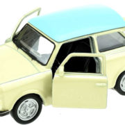 WELLY Auto retro model Trabant 601 10cm volný chod kov 4 barvy