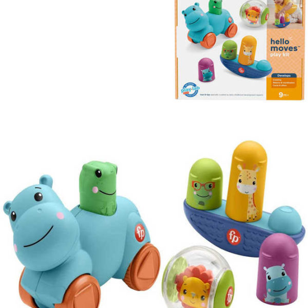 FISHER PRICE Baby Ahoj dovednosti set 3 hračky s aktivitami pro miminko