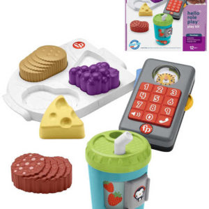 FISHER PRICE Baby Ahoj fantazie set 3 hračky s aktivitami na baterie Světlo Zvuk