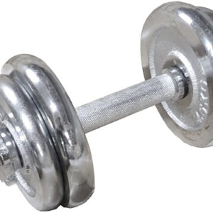 ACRA Činka nakládací chromová 1x 10kg jednoruční