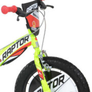 ACRA Dětské kolo Dino Bikes 143GLN žluté chlapecké 14" balanční kolečka
