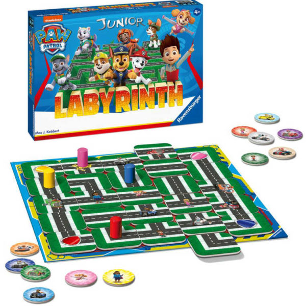 RAVENSBURGER Hra Labyrinth junior Tlapková Patrola *SPOLEČENSKÉ HRY*