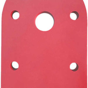 MATUŠKA-DENA Plovák Dena 48x30cm červený plavací deska