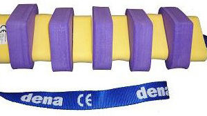 MATUŠKA-DENA Pás plavecký 100cm fialovo-žlutý