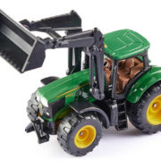 SIKU Blister traktor John Deere s čelním nakladačem model kov 1395