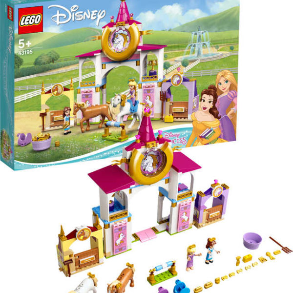 LEGO DISNEY PRINCESS Královské stáje Krásky a Lociky 43195 STAVEBNICE