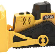 Auto pracovní žluté 12-14cm stroj stavební 5 druhů plast