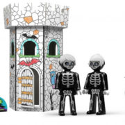 EFKO IGRÁČEK Strašidelná věž kreativní set se 2 figurkami a pohádkou