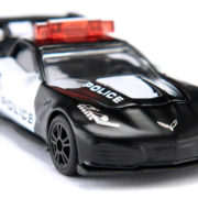 SIKU Auto Chevrolet Corvette ZR1 americká policie model kov