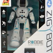 Zigybot ROBBIE IR Interaktivní robot ovládání pohybem ruky na baterie Světlo Zvuk Zigybot ROBBIE IR Interaktivní robot ovládání pohybem ruky na baterie Světlo Zvuk