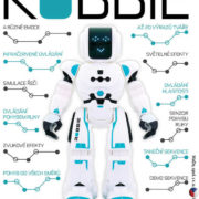 Zigybot ROBBIE IR Interaktivní robot ovládání pohybem ruky na baterie Světlo Zvuk Zigybot ROBBIE IR Interaktivní robot ovládání pohybem ruky na baterie Světlo Zvuk