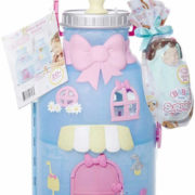 ZAPF CREATION Baby Born Surprise domeček lahvičkový set s miminkem a doplňky