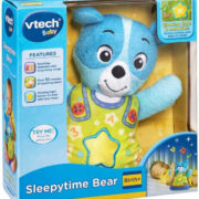 Vtech PLYŠ Baby usínáček medvídek mluví s melodiemi na baterie CZ Světlo Zvuk