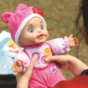 Vtech Little love panenka interaktivní miminko set s doplňky na baterie Zvuk CZ