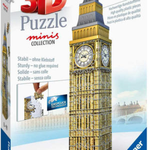 RAVENSBURGER Puzzle 3D Mini budova Big Ben 54 dílků plast