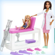 MATTEL BRB Klinika 1.pomoci herní set panenka Barbie doktorka s doplňky
