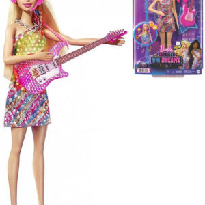 MATTEL BRB Panenka Barbie zpěvačka set s doplňky na baterie Světlo Zvuk