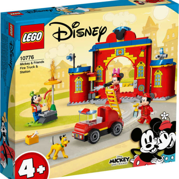 LEGO DISNEY Hasičská stanice a auto Mickeyho a přátel 10776 STAVEBNICE