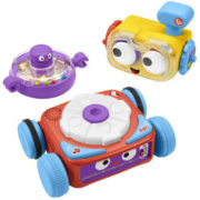 FISHER PRICE Baby Robot mluvící s aktivitami 4v1 na baterie Světlo Zvuk