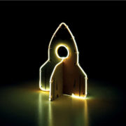 ALBI Crafts Neonové obrázky kreativní set na baterie Světlo v krabici