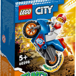 LEGO CITY Kaskadérská motorka s raketovým pohonem 60298 STAVEBNICE