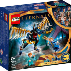 LEGO SUPER HEROES Letecký útok Eternalů 76145 STAVEBNICE