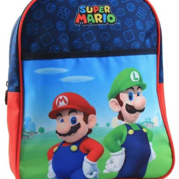 Batoh Super Mario 7,75l dětský 25x31x1cm pro kluky