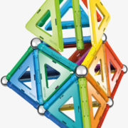 GEOMAG Rainbow 72 dílků duhová magnetická STAVEBNICE