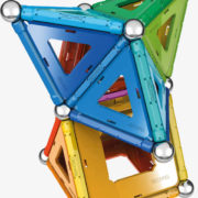 GEOMAG Rainbow 72 dílků duhová magnetická STAVEBNICE