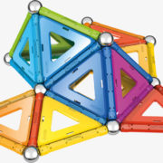 GEOMAG Rainbow 72 dílků duhová magnetická STAVEBNICE