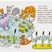 Knížka baby Kozí pohádka veršovaná ilustrace Helena Zmatlíková