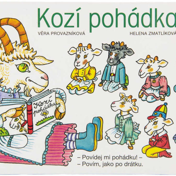 Baby knížka Kozí pohádka veršovaná ilustrace Helena Zmatlíková