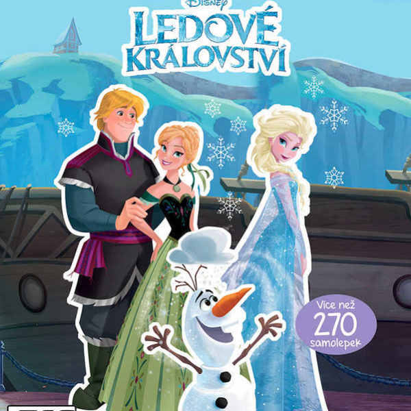 JIRI MODELS Knížka samolepková Frozen 2 (Ledové Království) 270 samolepek