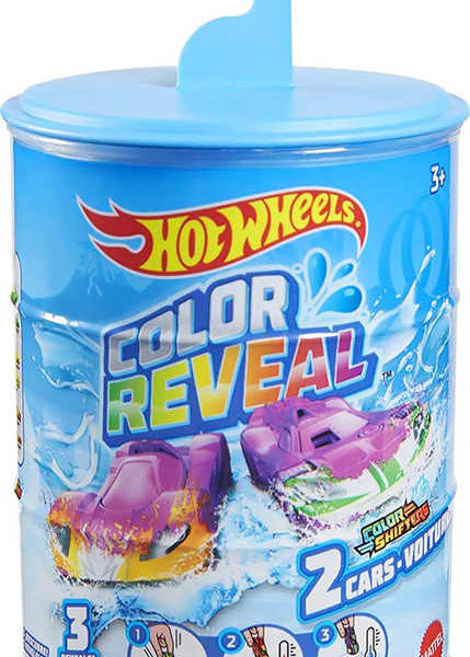 MATTEL HOT WHEELS Color Reveal set 2 autíčka mění barvu ve vodě